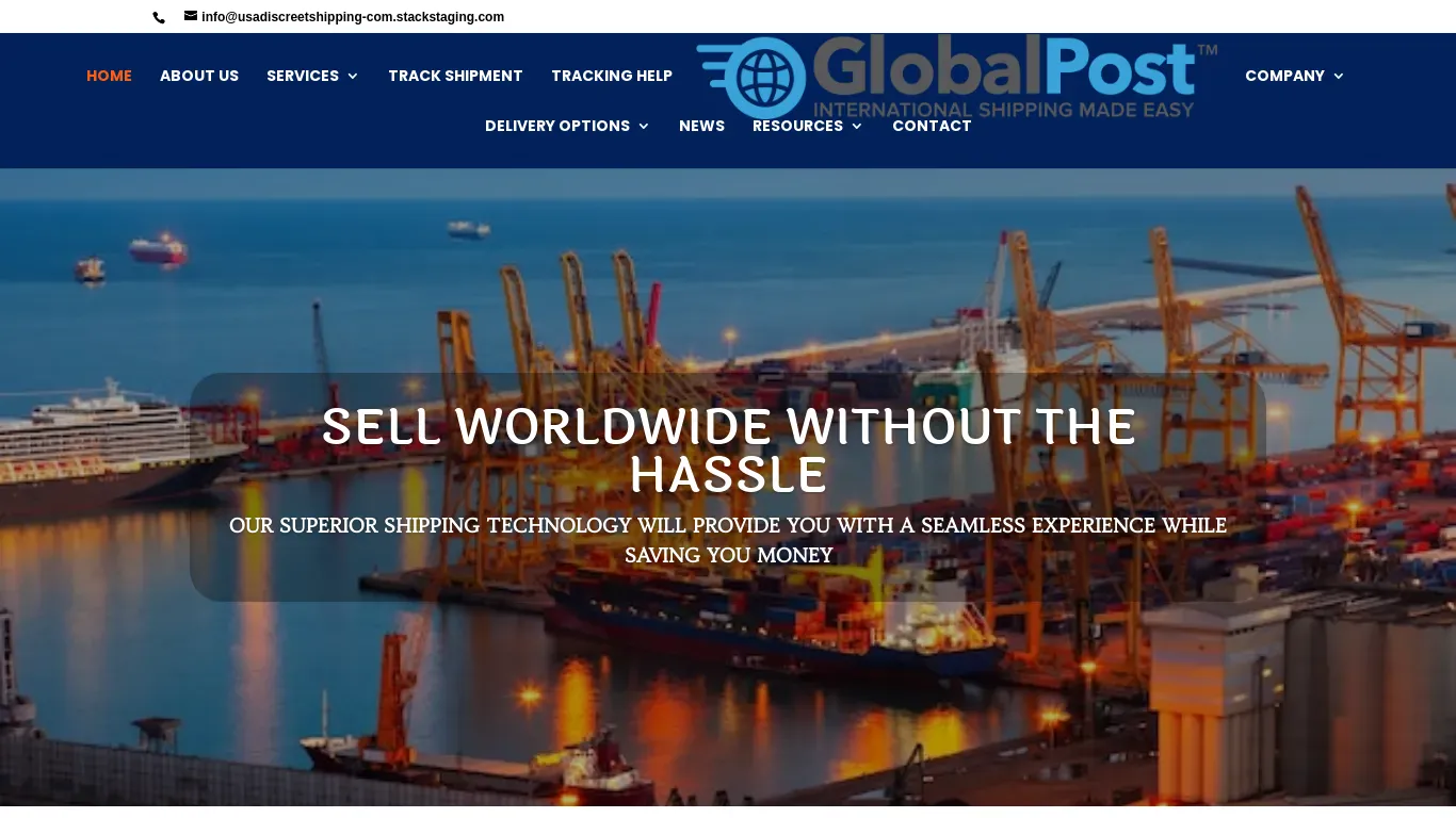 is GOGLOBAL LOGISTICS LLC | GOGLOBAL LOGISTICS is World's largest parcel delivery network, providing a flexible and user-friendly service for both shippers and shoppers. legit? screenshot