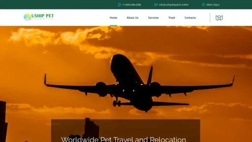A screenshot of Ushipdispatch.online