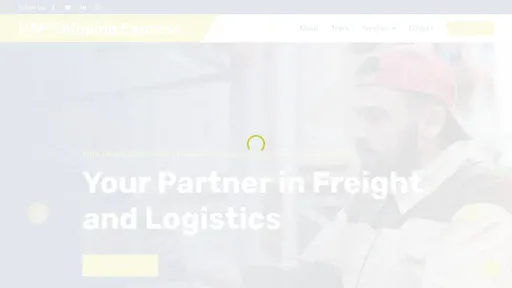 A screenshot of Uspshippingexpress.com