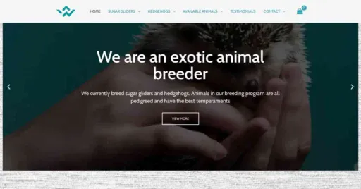A screenshot of Genlanfamilystbernard.com