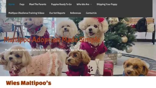 A screenshot of Genlanfamilystbernard.com