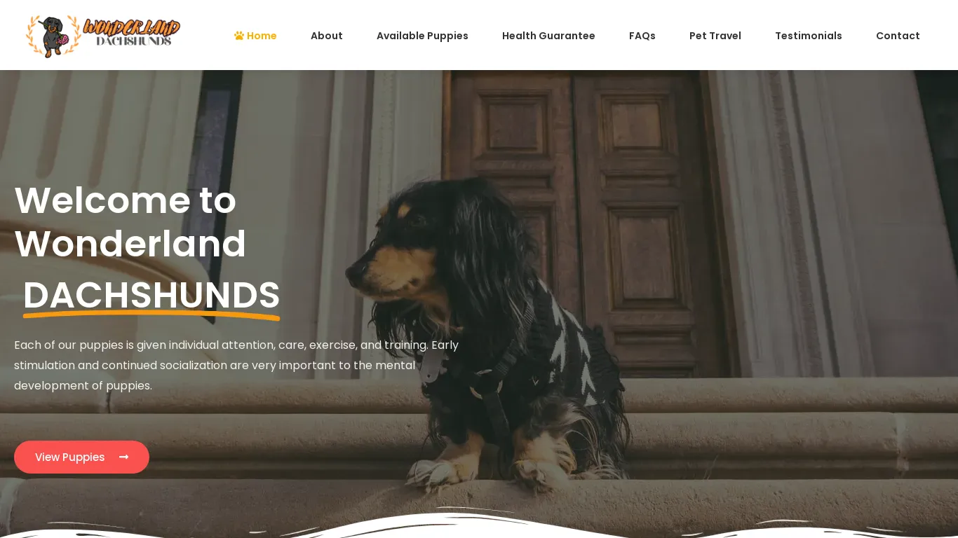 is Home - Wonderland Dachshunds Kennel legit? screenshot