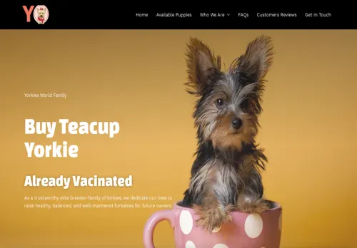 is yorkiesworld.com legit? screenshot