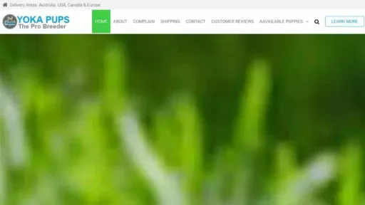 A screenshot of Genlanfamilystbernard.com