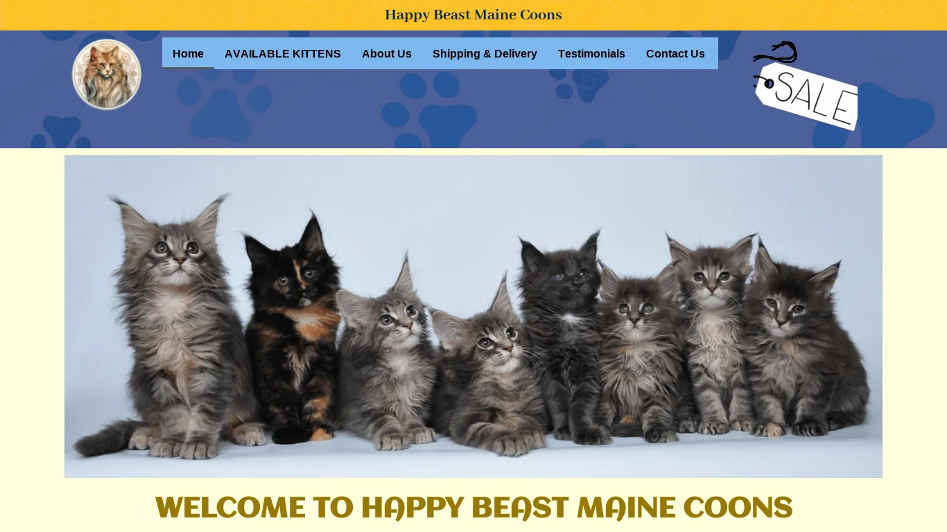 is Happy Beast Maine Coons legit? screenshot