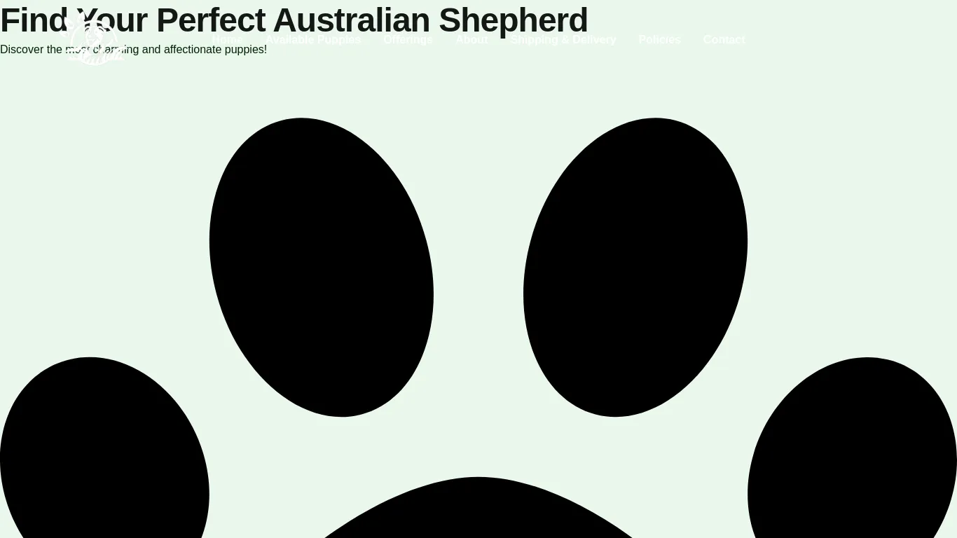 is Adorable Australia Shepherd legit? screenshot