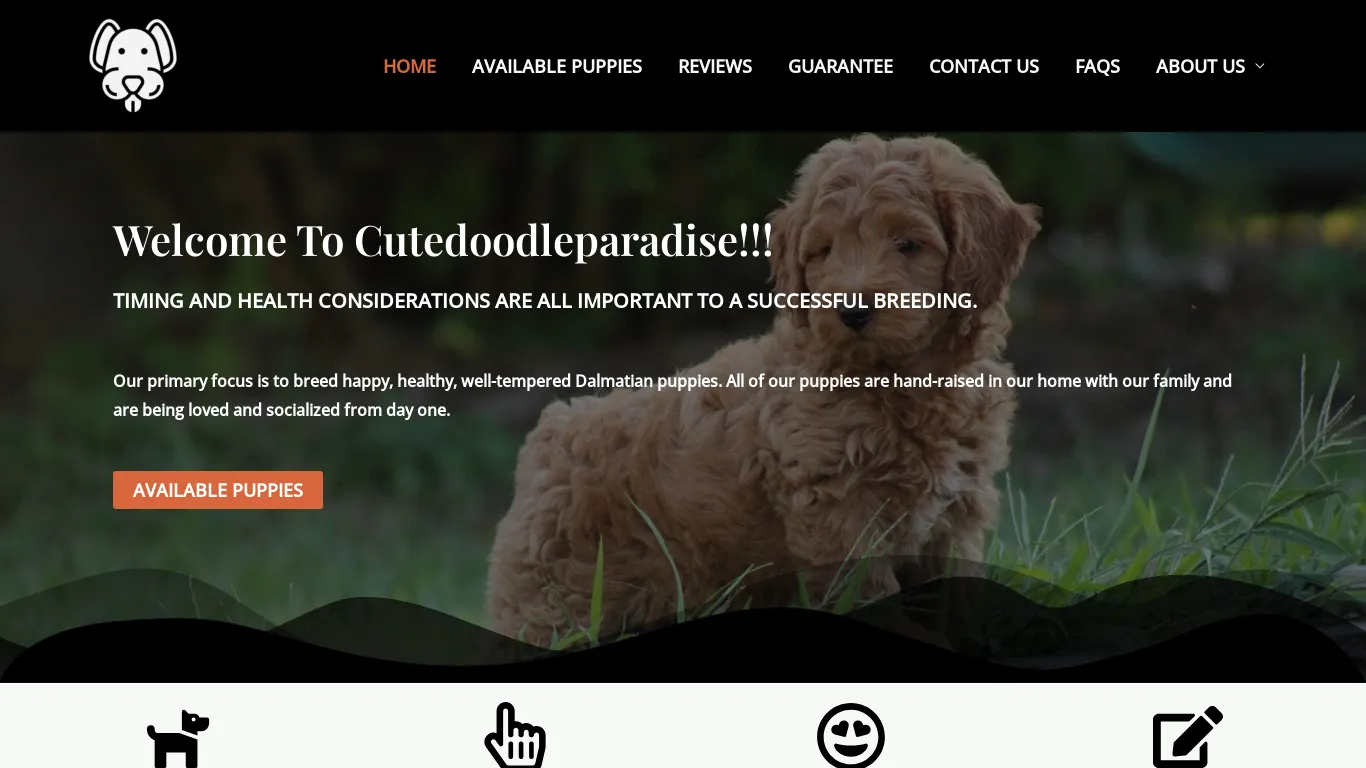 is cutedoodleparadise – Doodle Puppies!!! legit? screenshot