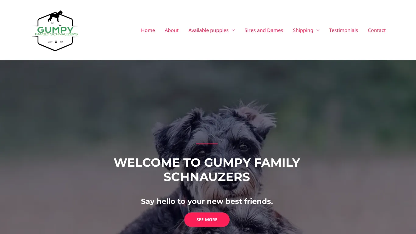 is Gumpy Family Schnauzers legit? screenshot