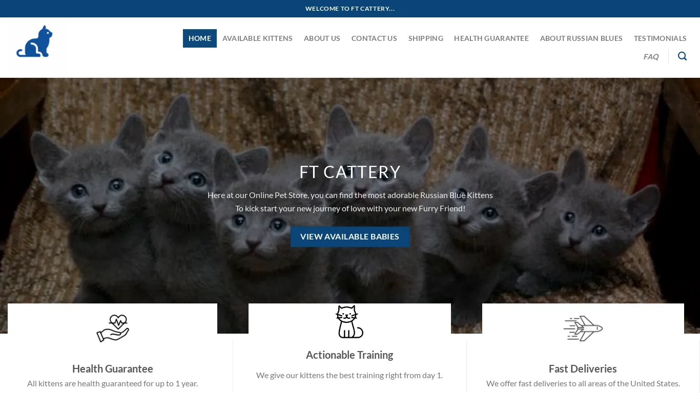 is Ft Cattery – Home Of Cute Kittens legit? screenshot