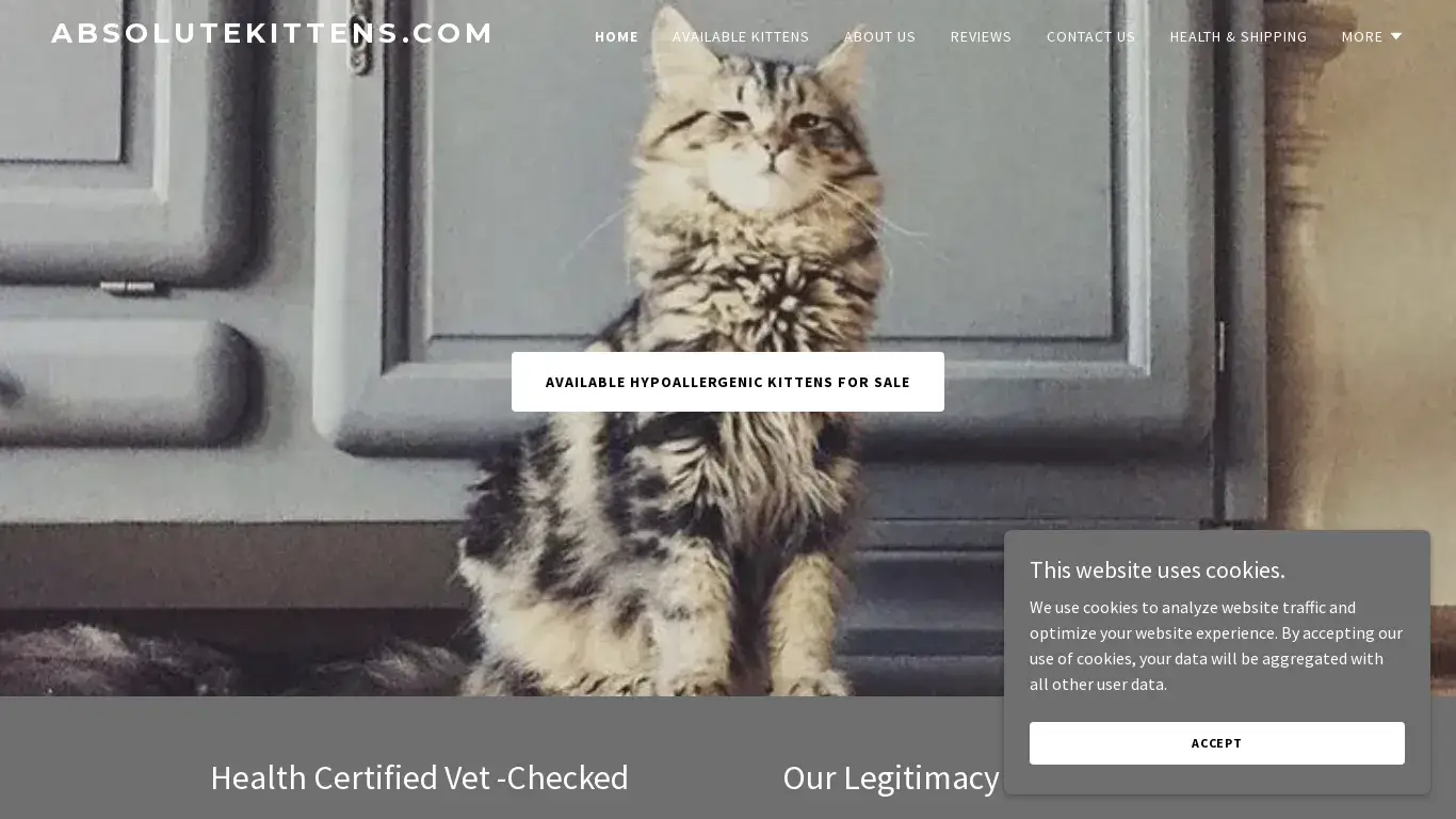 is absolutekittens.com legit? screenshot