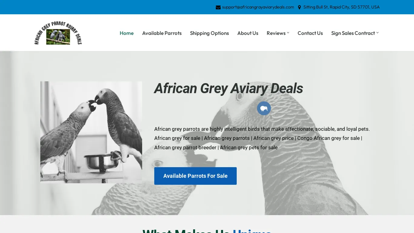 is African Grey Aviary Deal – African Grey Aviary Deals legit? screenshot