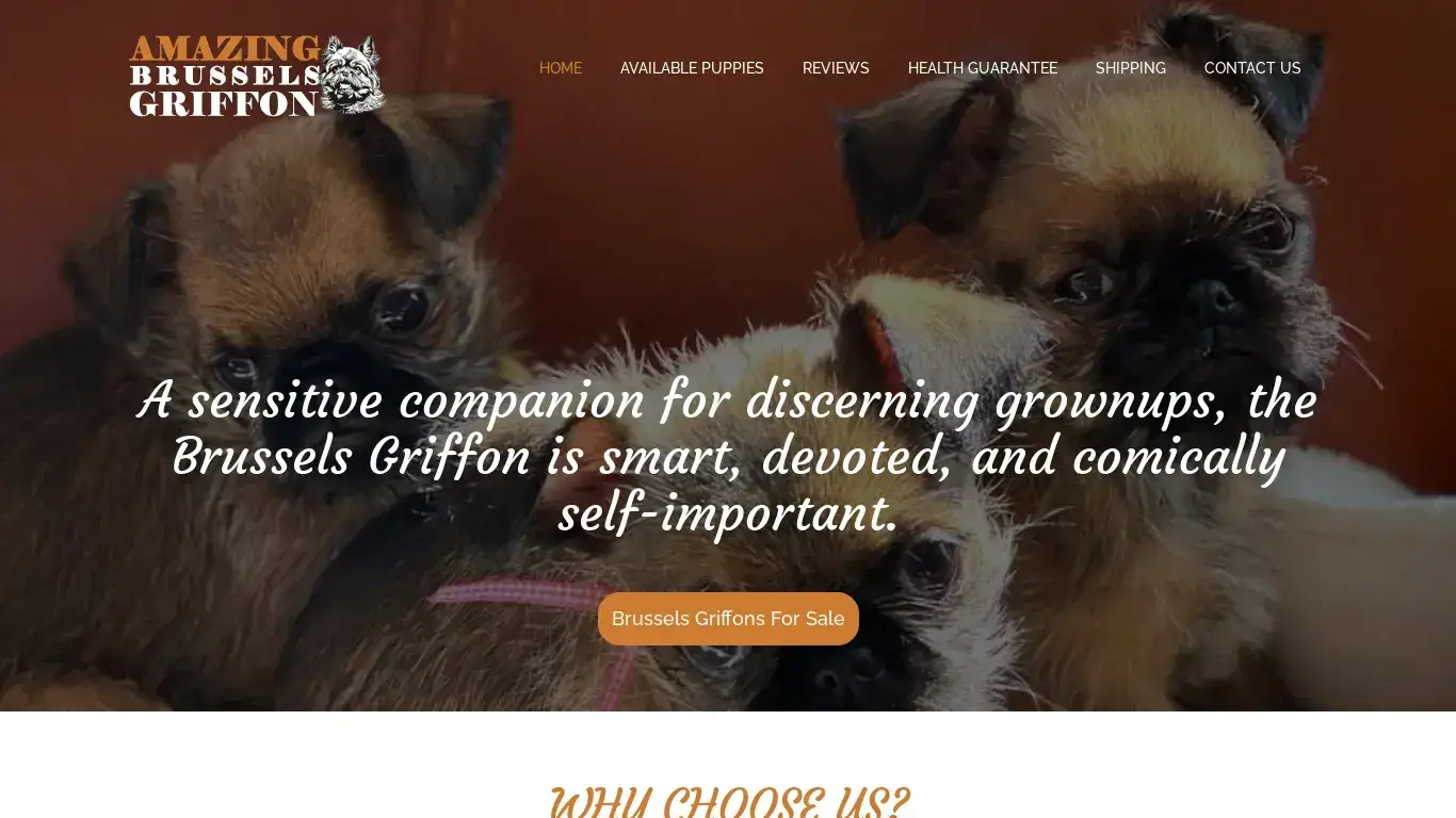 is Welcome - Amazing Brussels Griffon legit? screenshot