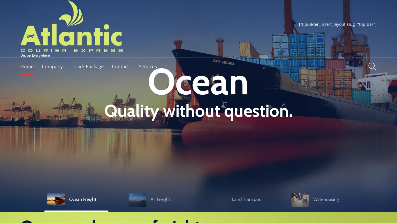 is Atlantic Couriers Express – Deliver Everywhere legit? screenshot