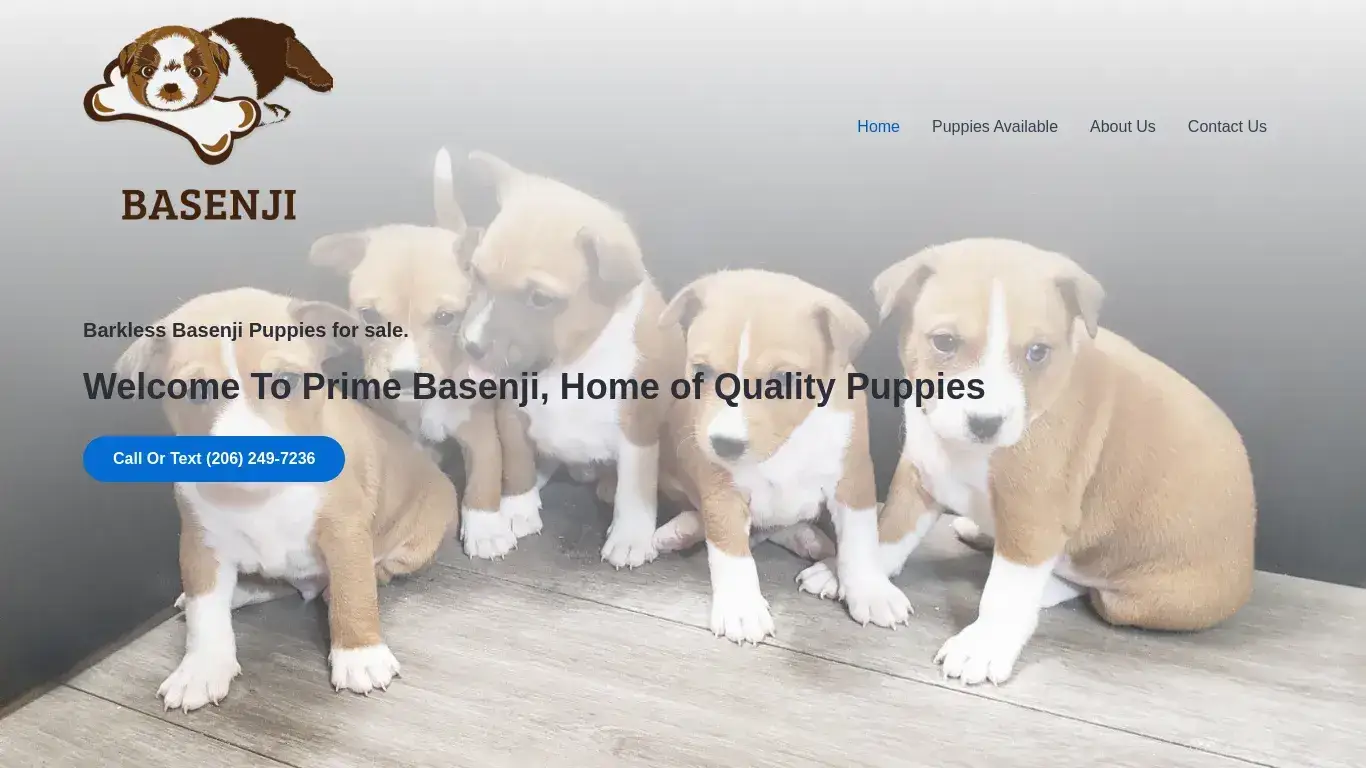 is barklessbasenji.com legit? screenshot