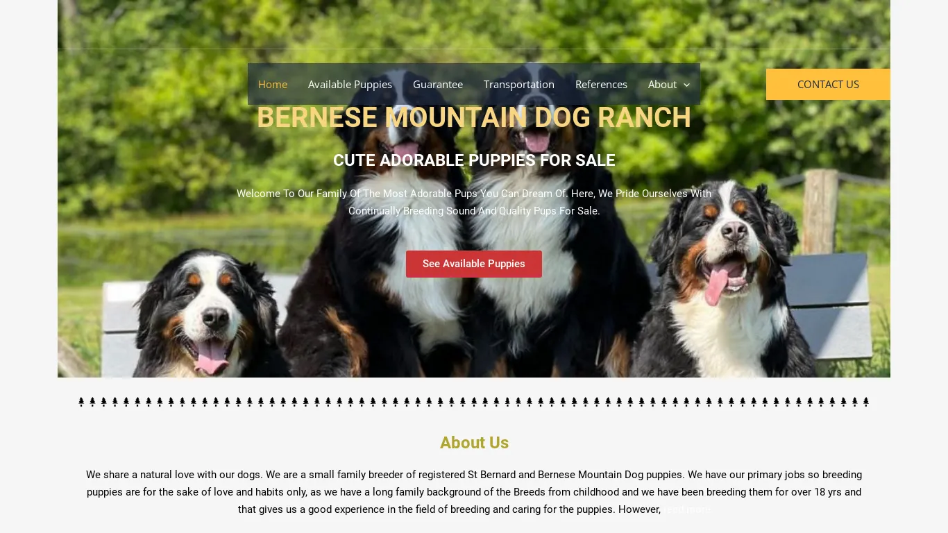 is Bernese Mountain Dog Ranch legit? screenshot
