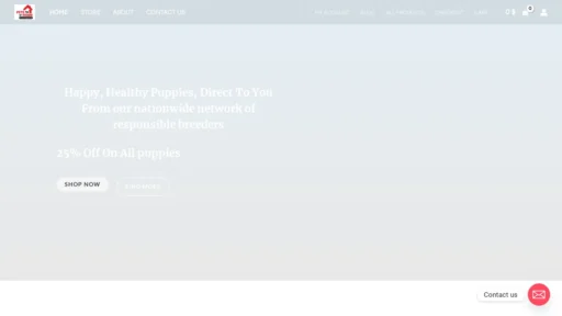 A screenshot of Cherishedpetshome.com