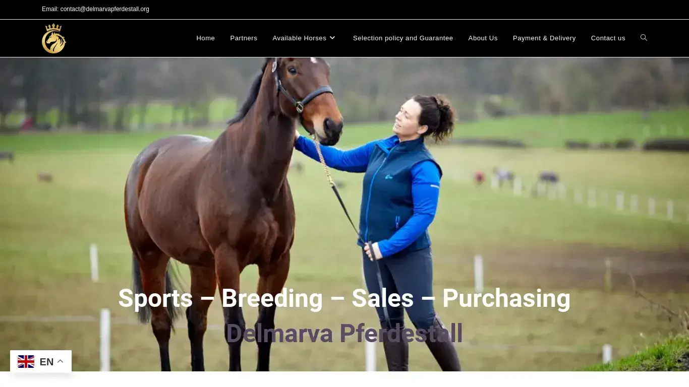 is Delmarva Pferdestall – when Beauty meets Quality and Performance legit? screenshot