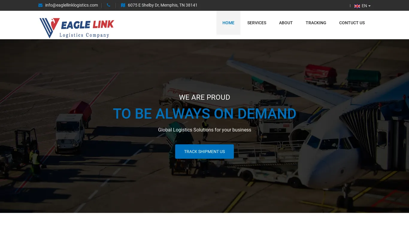 is Eaglel Link Logistics| Shipping, Tracking and Courier Delivery Services legit? screenshot