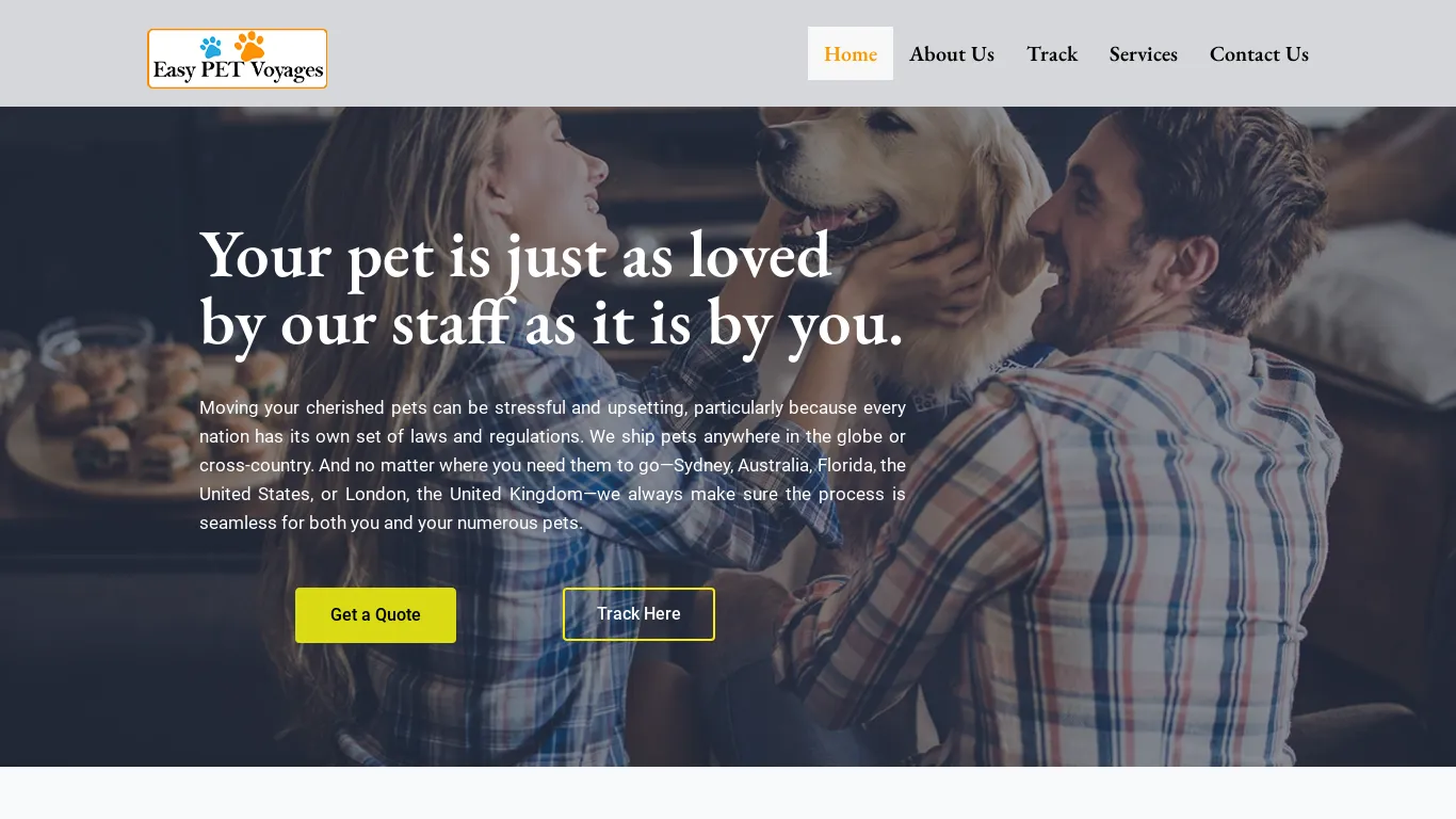 is Easy Pet Voyages – Bringing Your Pet Home legit? screenshot