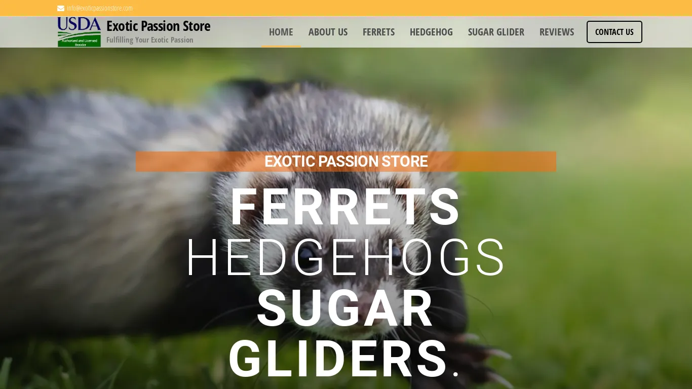 is Exotic Passion Store – Fulfilling Your Exotic Passion legit? screenshot