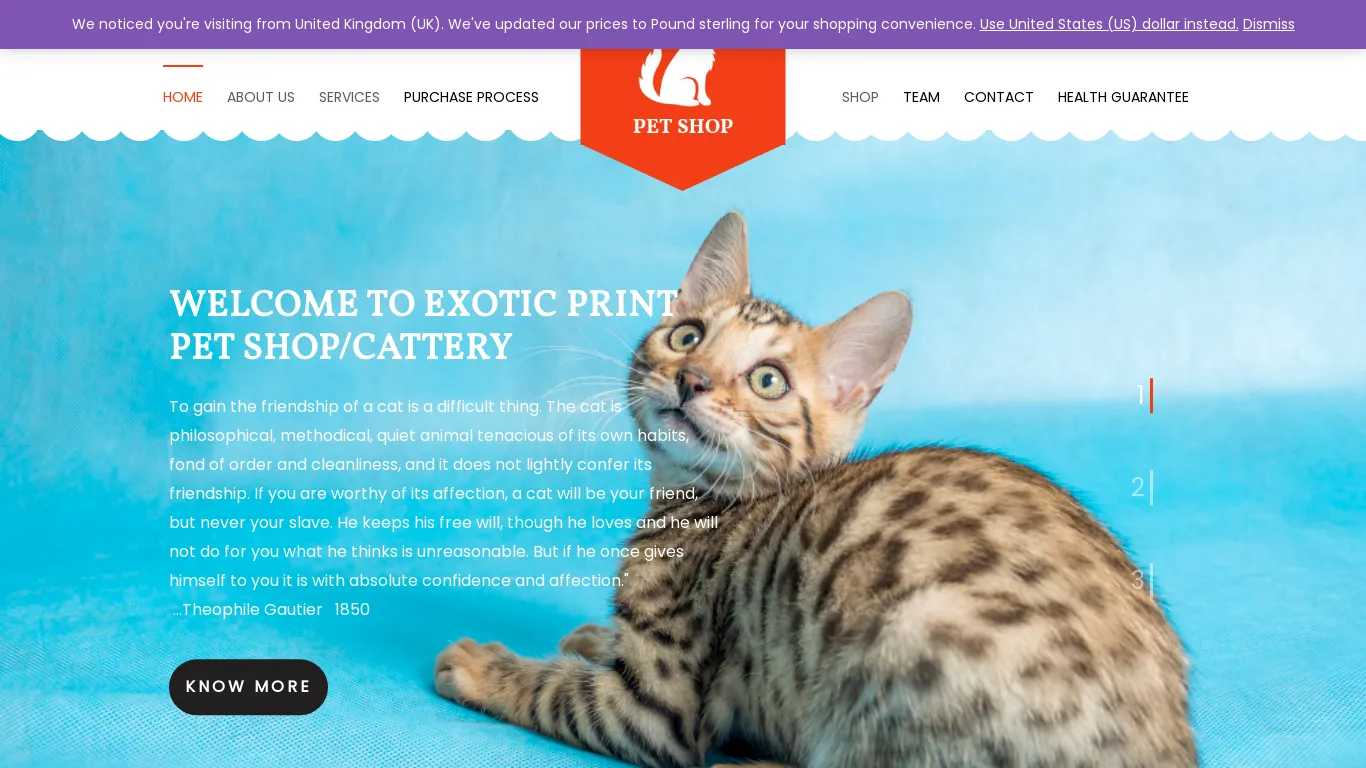 is Exotic Print PetShop – Pawsitively Unique legit? screenshot