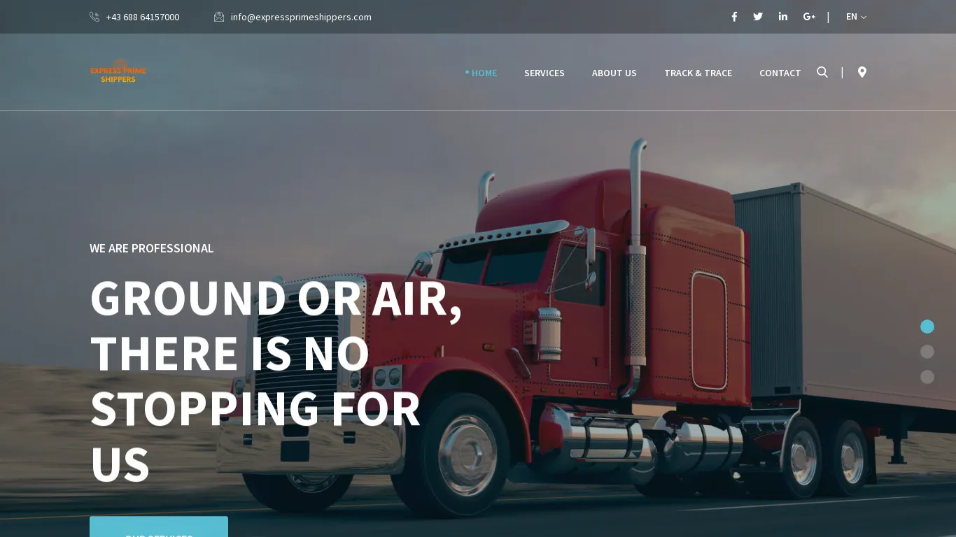 is Express Prime Shippers - Secure Delivery Company legit? screenshot