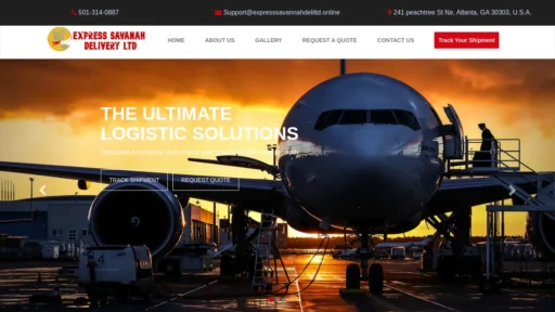 A screenshot of Expresssavannahdeliltd.online