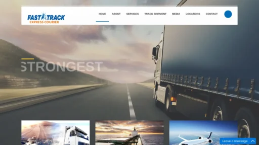 A screenshot of Fasttxpressdeliv.org