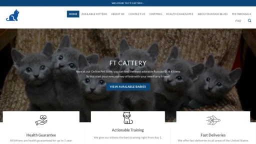 A screenshot of Ftcattery.com
