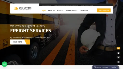 A screenshot of Globaltransitnetworks.com