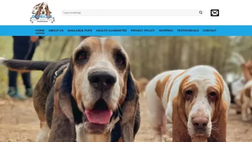 A screenshot of Gloriousbassets.com