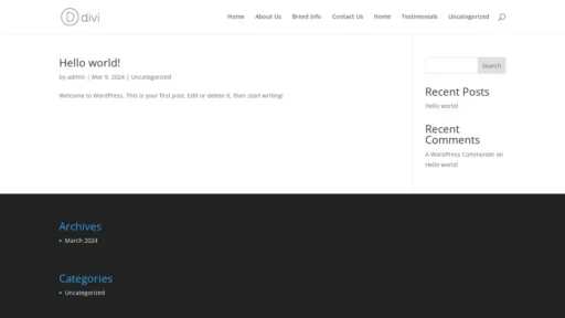 A screenshot of Greatdanepuppyhome.com