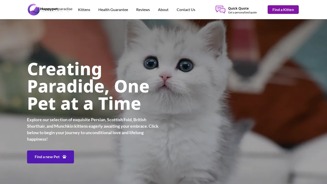 is Adopt Persian, Scottish Fold, British Shorthair & Munchkin Kittens legit? screenshot