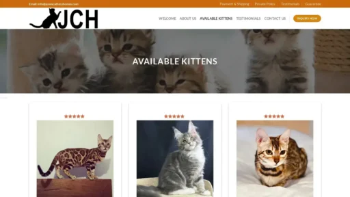 A screenshot of Jonescatteryhomes.com
