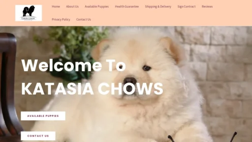 A screenshot of Katchowchowhome.com