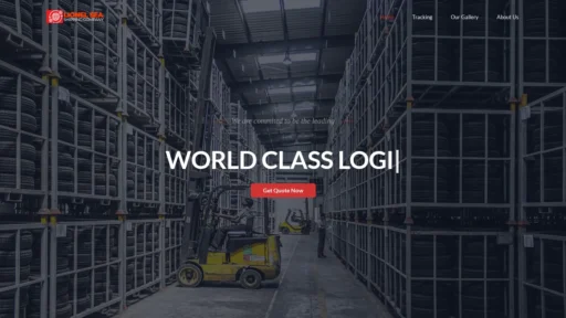 A screenshot of Lionelseashippingcompany.com