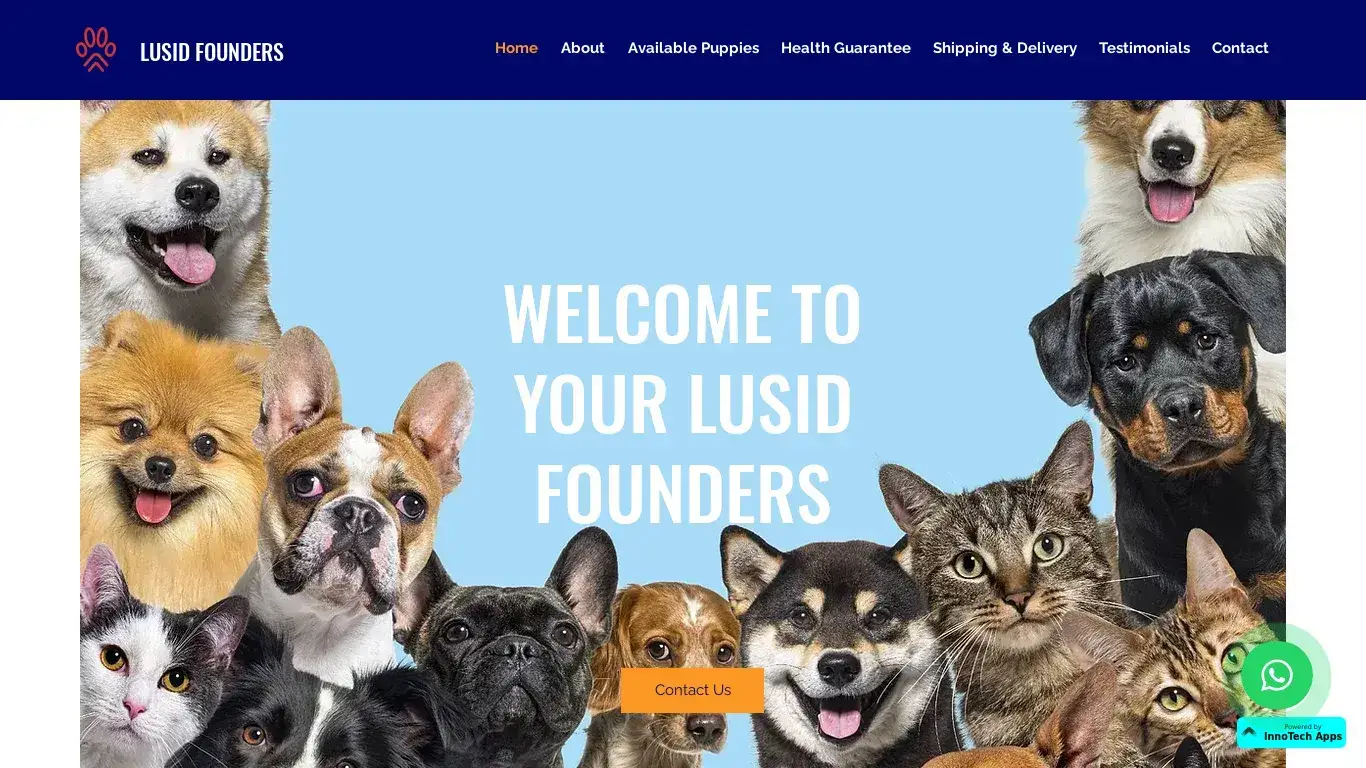is Lusid Founders | Multi breed puppies seller legit? screenshot