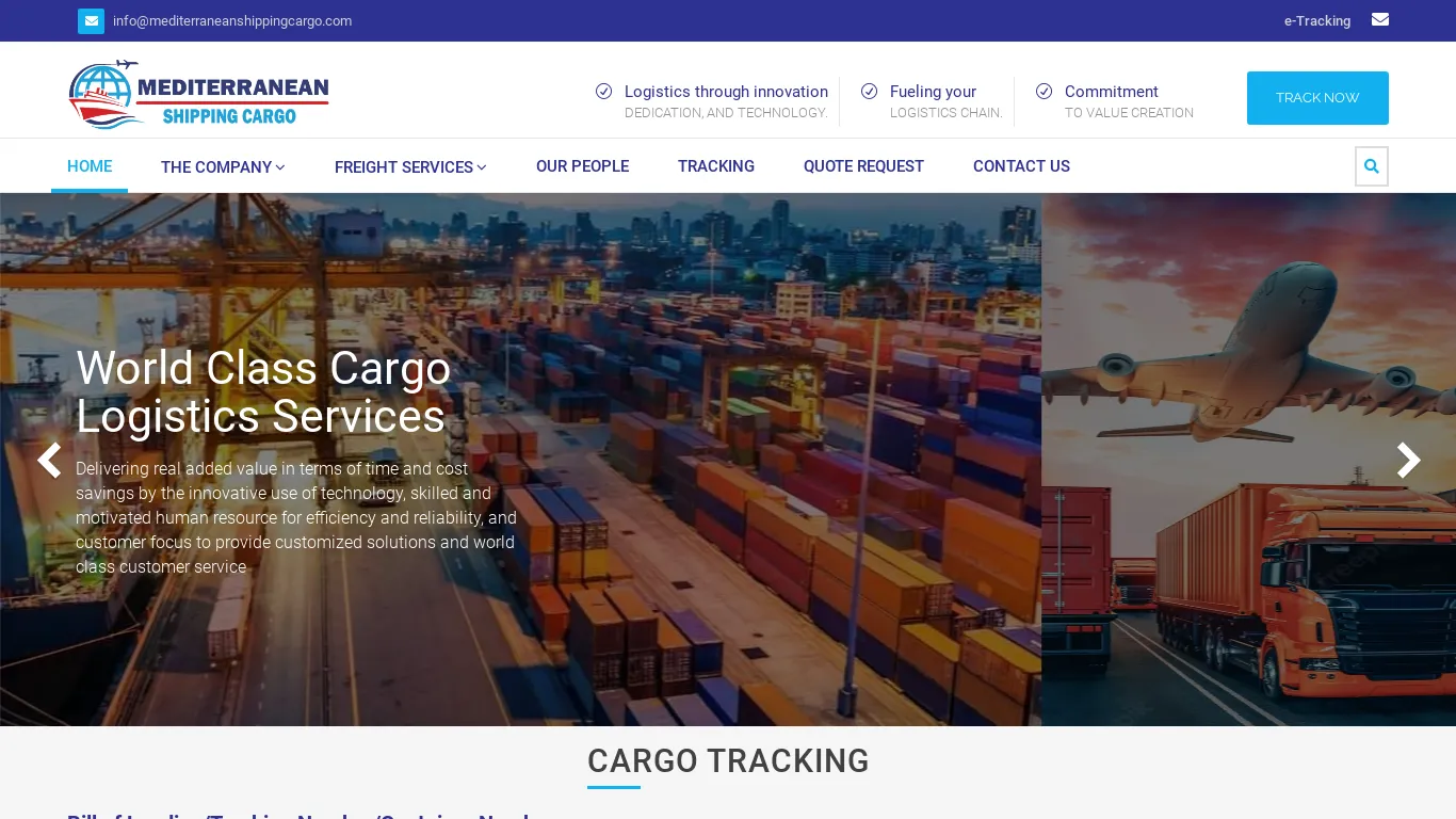 is Mediterranean Shipping Cargo legit? screenshot