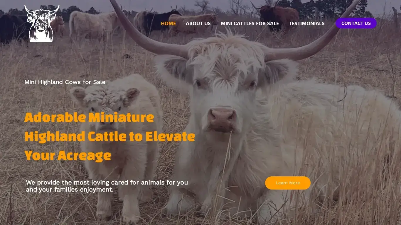 is miniaturecattlefarm.com legit? screenshot