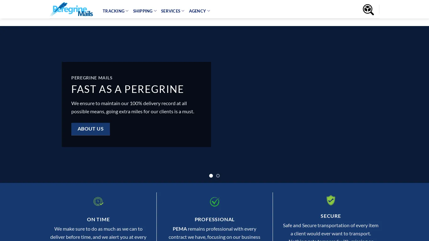 is Peregrine Mails – Quickest to Pick Quickest to Drop legit? screenshot