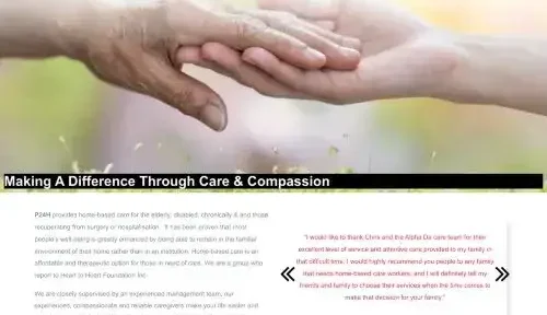 A screenshot of Prayers24hrs.org
