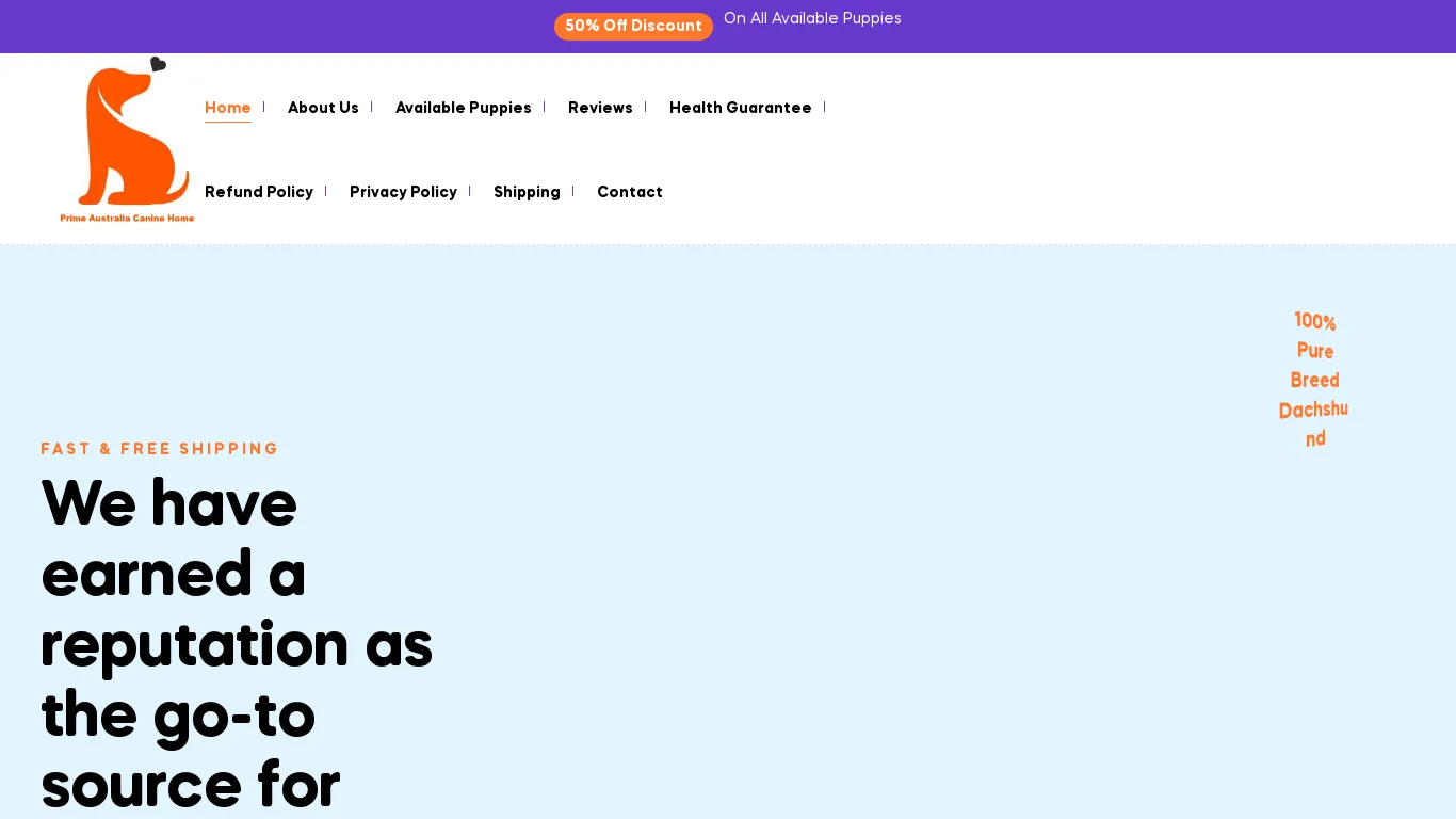 is Prime Australia Canine Home legit? screenshot