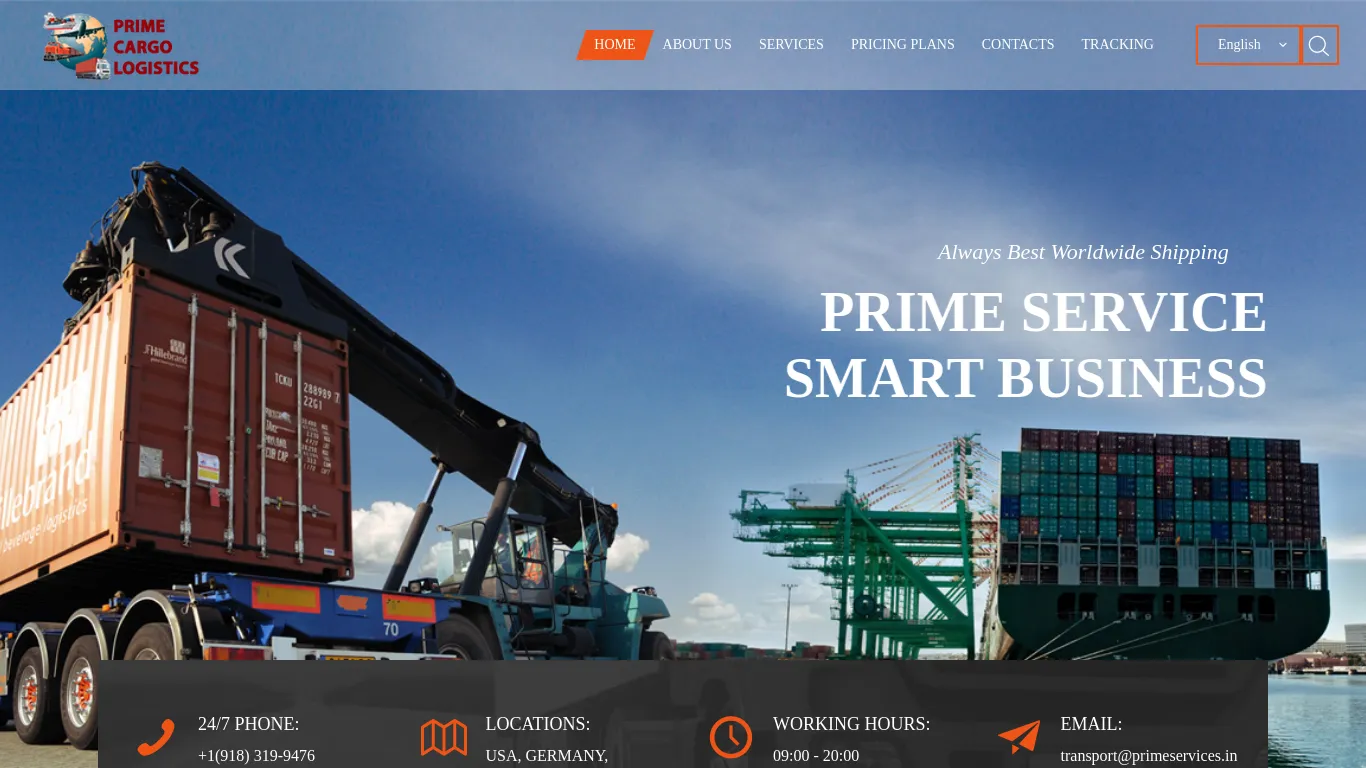 is Prime Cargo Logistics legit? screenshot