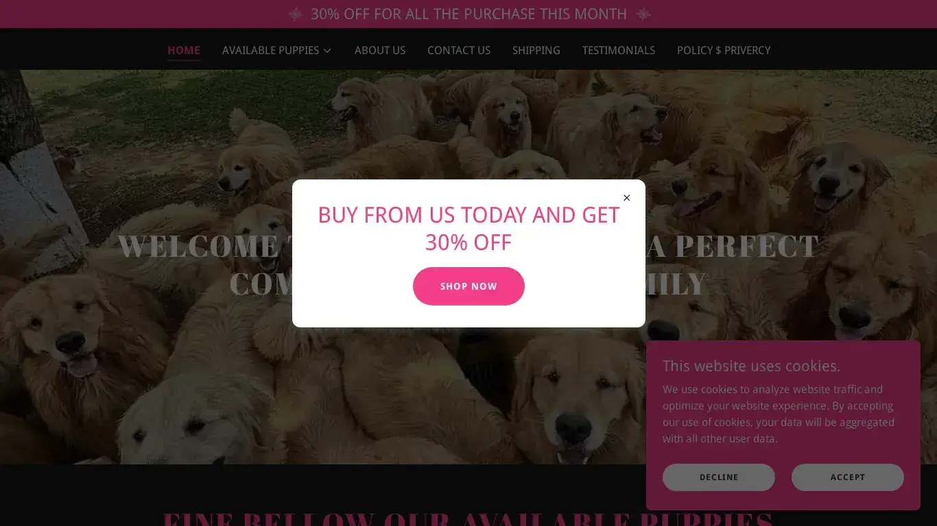 is PUPPY ROSE legit? screenshot