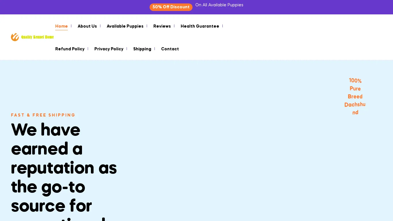 is Quality Kennel Home legit? screenshot
