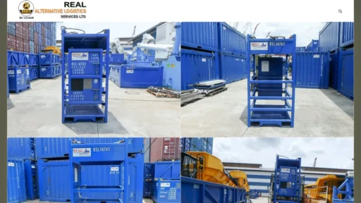 A screenshot of Realalternativelogistics.com