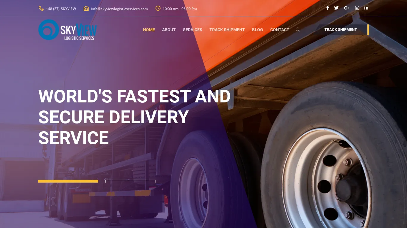 is SkyView Logistic Services - Home legit? screenshot