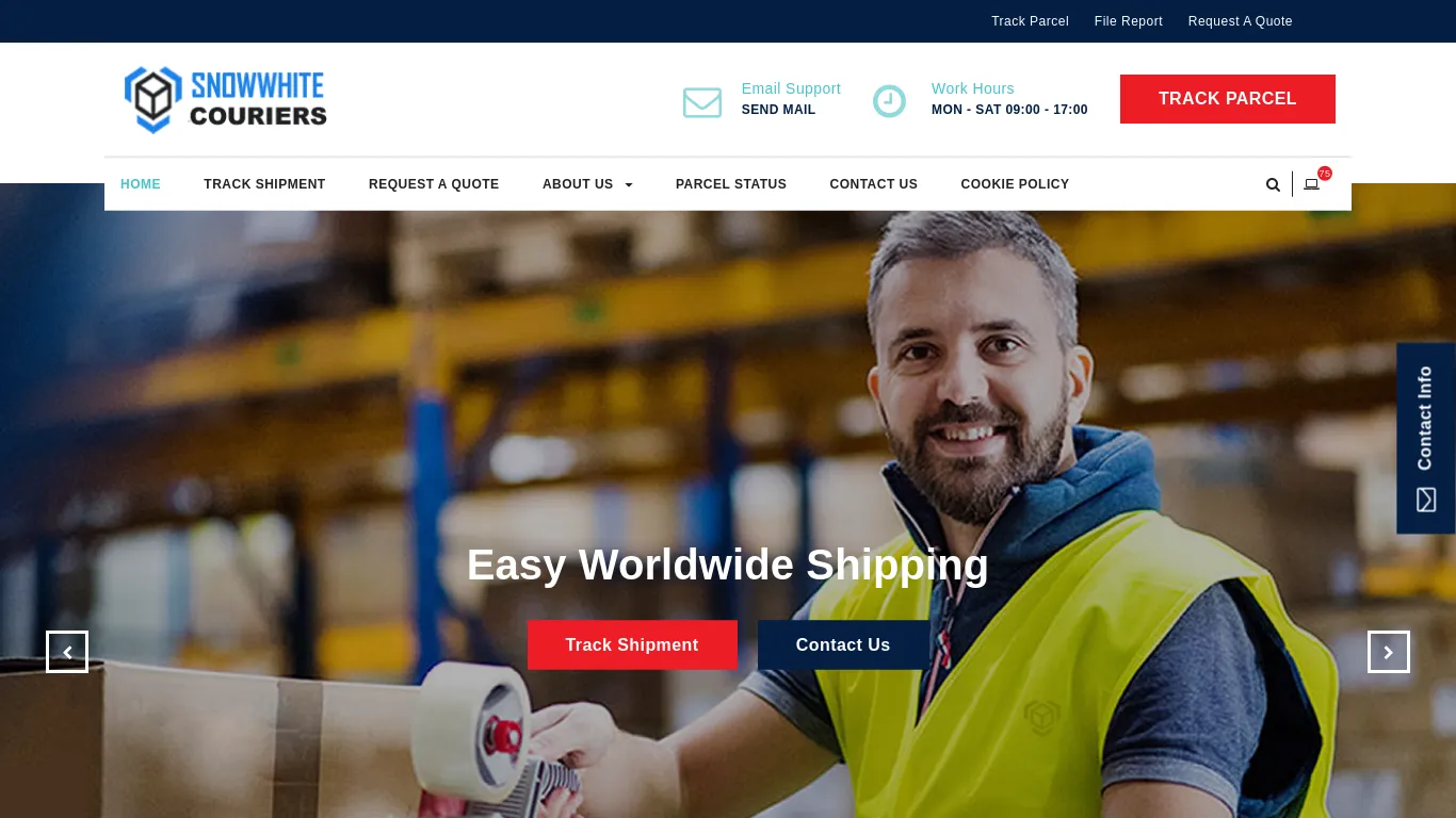 is Snowwhite Couriers | Home legit? screenshot