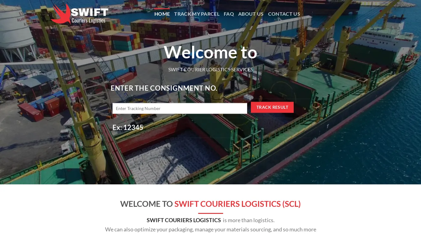 is Swift Couriers logistics legit? screenshot