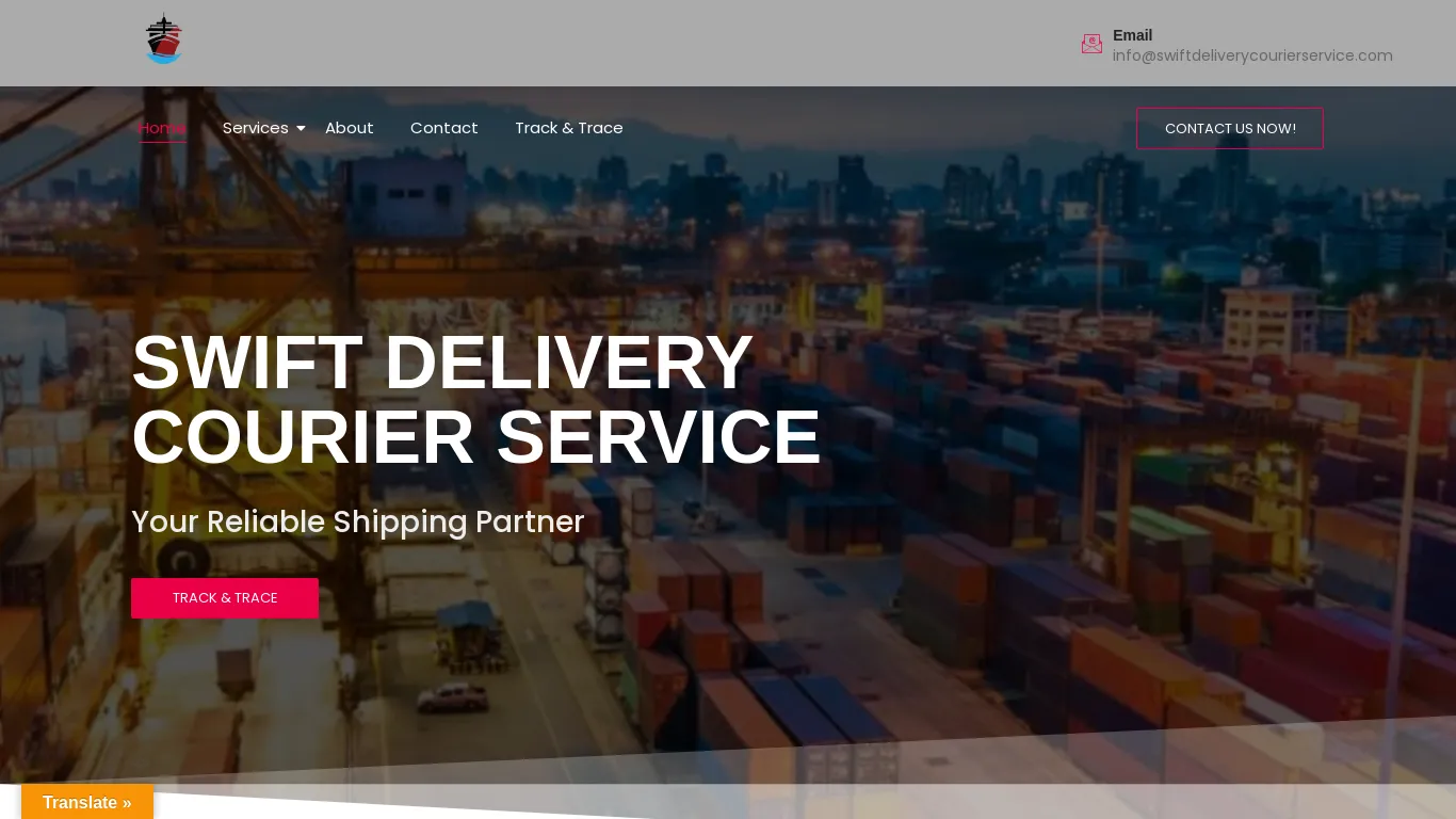is swiftdeliverycourierservice.com legit? screenshot